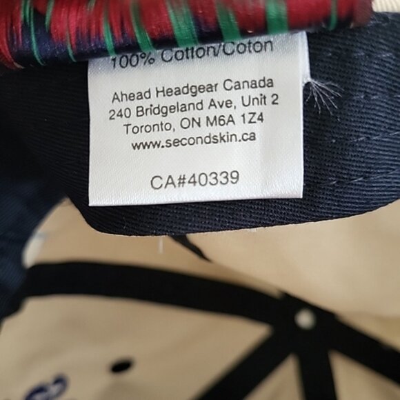 Samsung Canadian PGA Championship MasterCard Golf Cap Ahead Headgear Beige OSFA - Picture 7 of 8